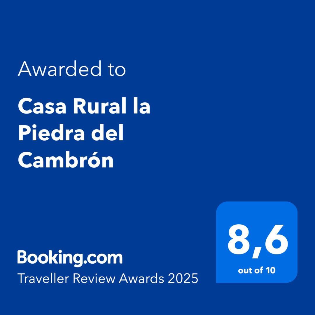 Casa Rural La Piedra Del Cambron Villaverde De Guadalimar Extérieur photo